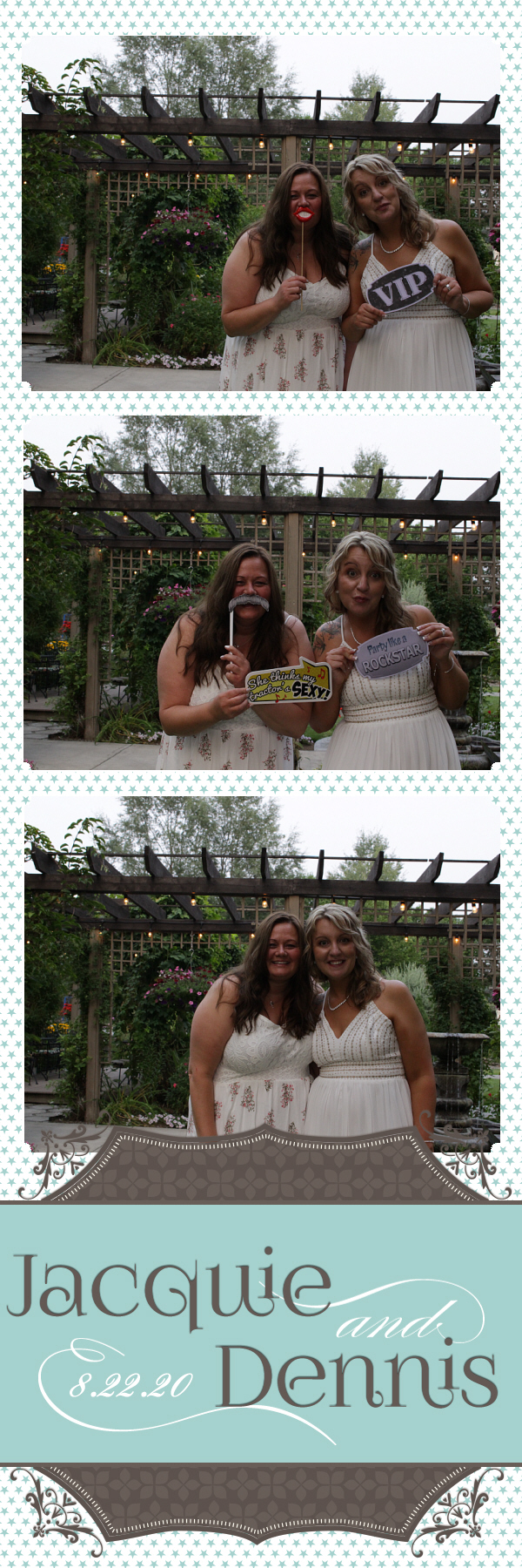Jacquie & Dennis’ Wedding | View more photos from the event at gallery.photoboothbillings.com/u/PhotoBoothBillings/Jacquie-Dennis’-Wedding